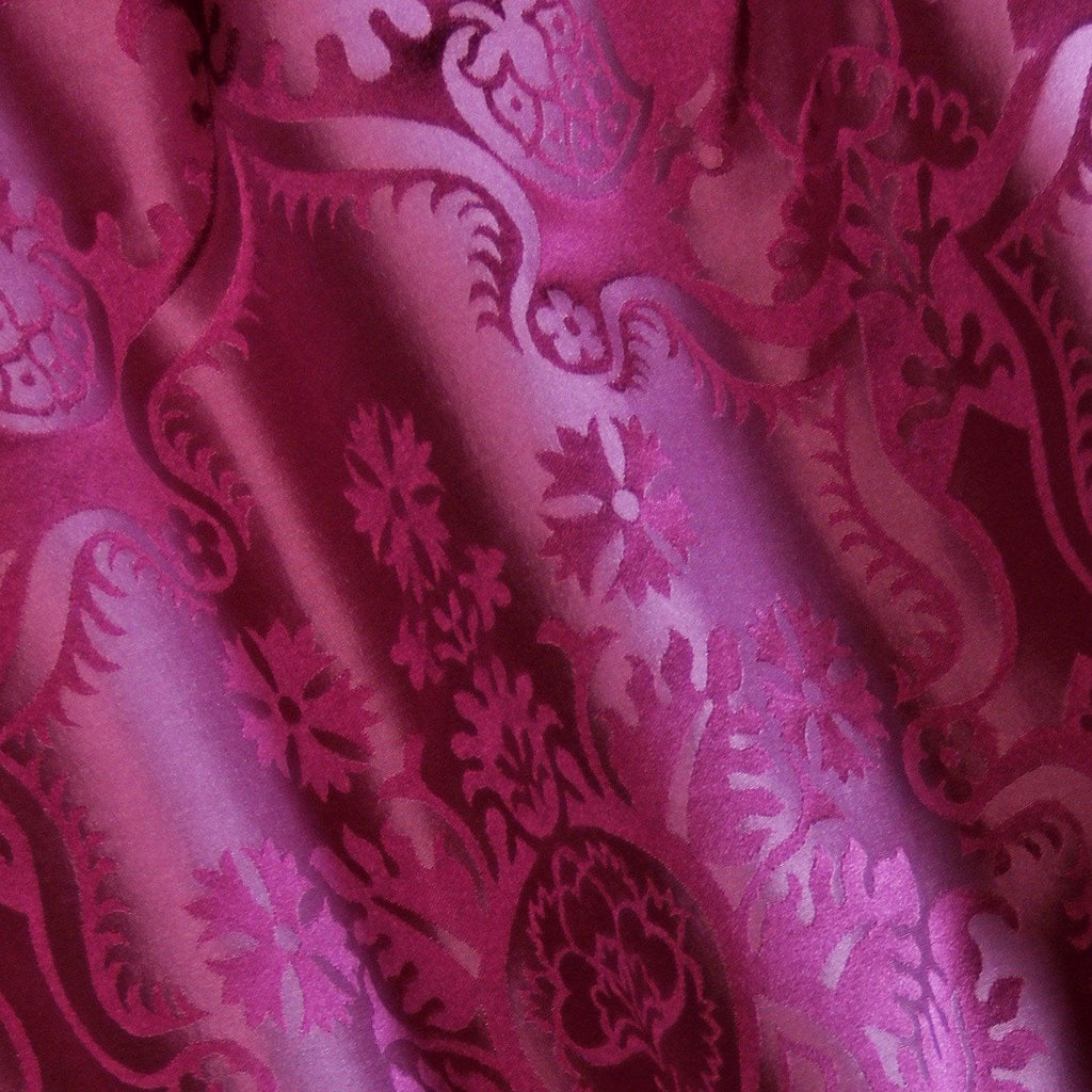 Comper Cathedral Silk Damask - Purple - Watts & Co. (international)