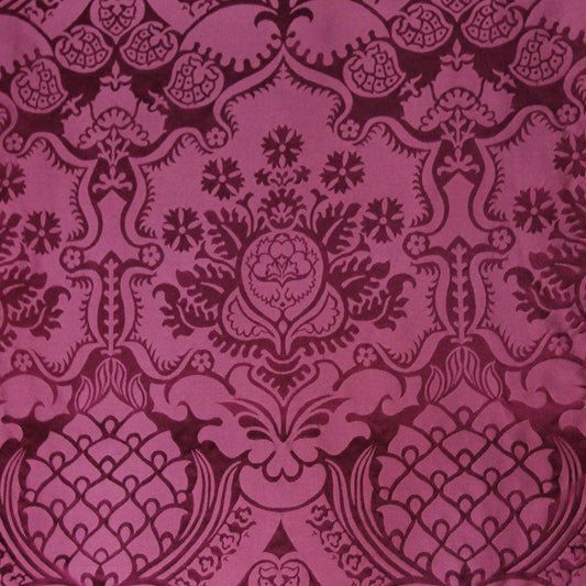 Comper Cathedral Silk Damask - Purple - Watts & Co. (international)