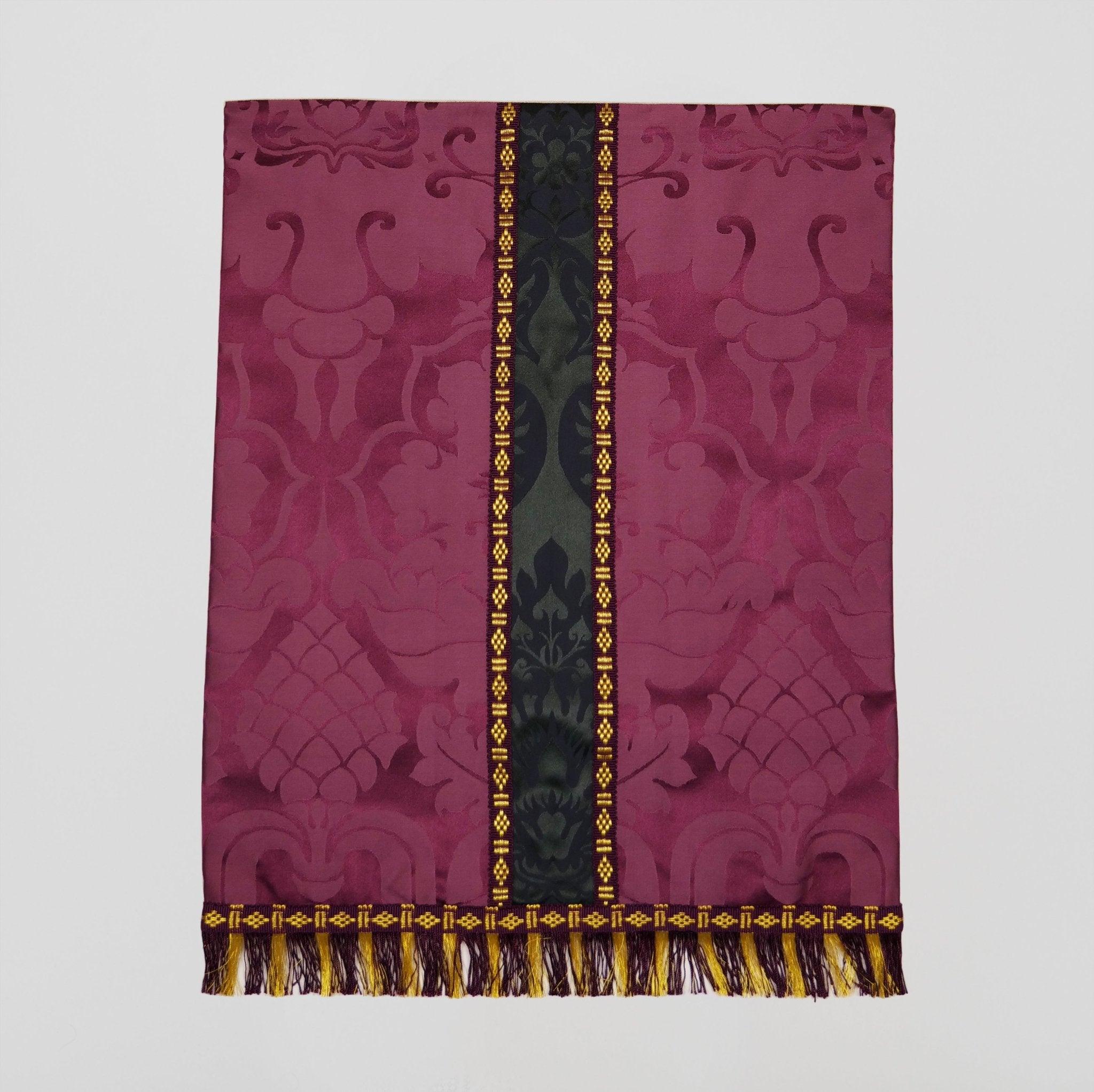 Comper Purple 'Bellini' Pulpit Fall - Watts & Co.