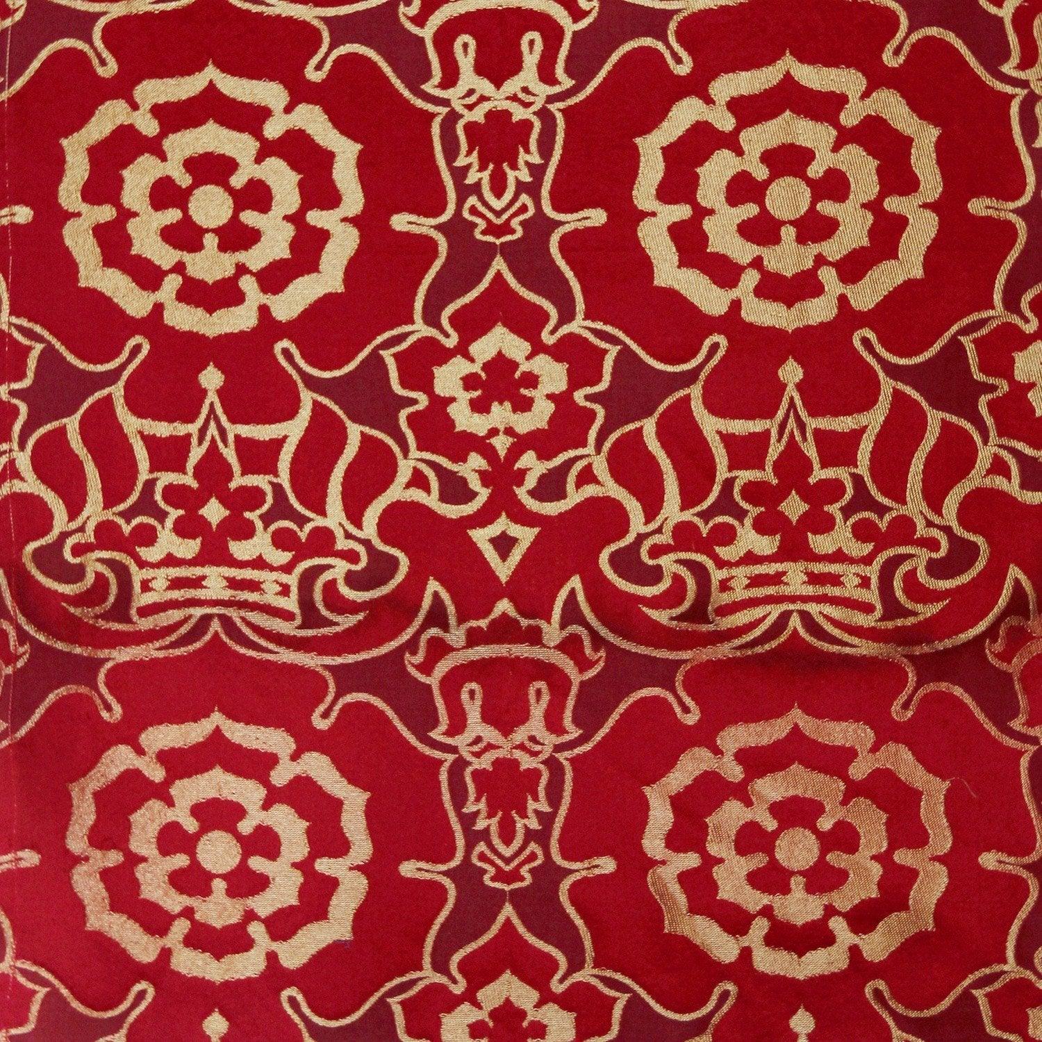 Coronation Damask - Red & Gold - Watts & Co. (international)