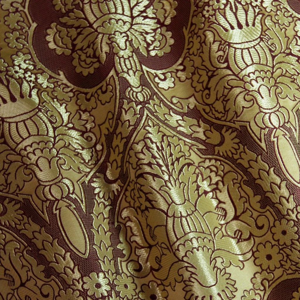 Crevelli - Brocatelle Garnet - Watts & Co. (international)