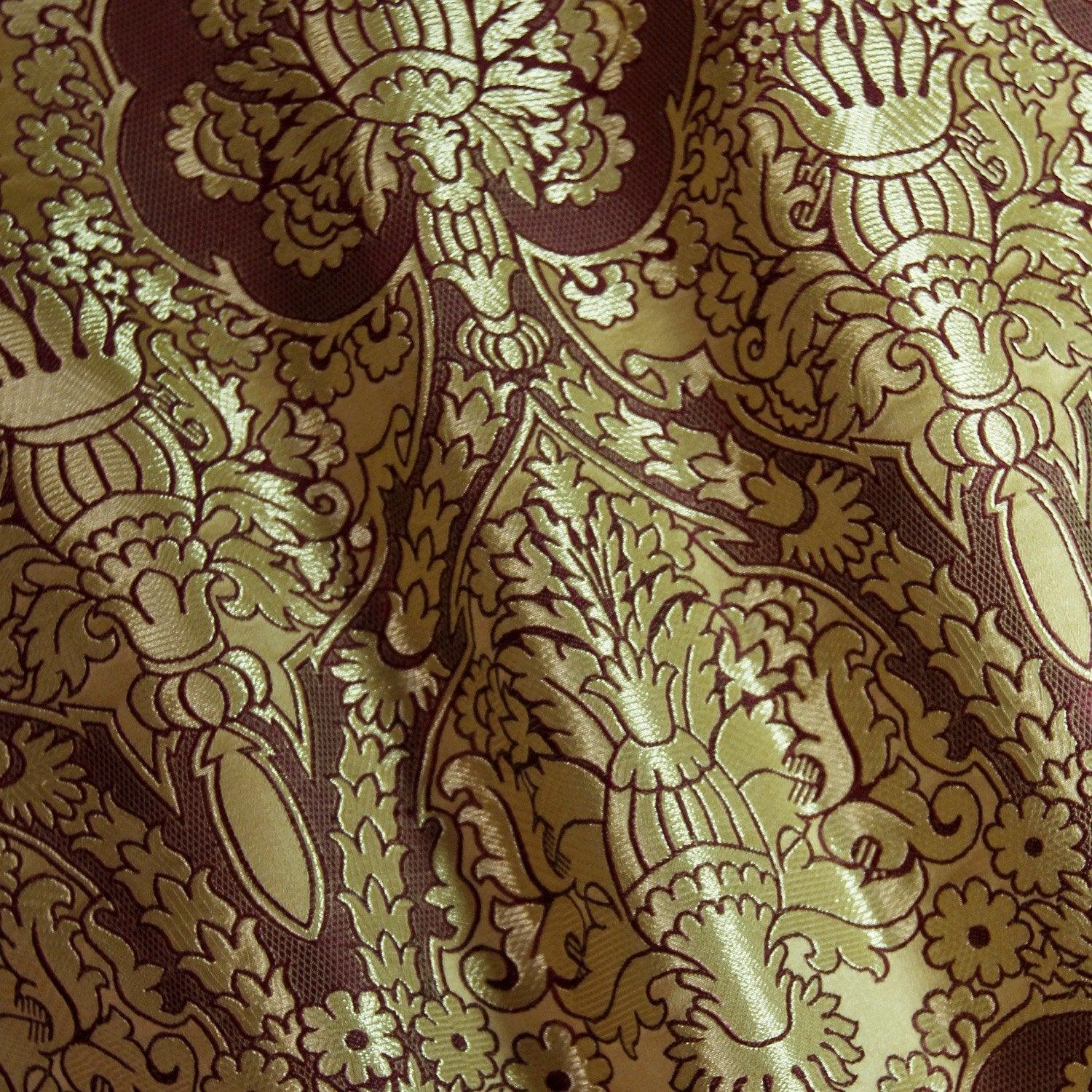 Crevelli - Brocatelle Garnet - Watts & Co. (international)