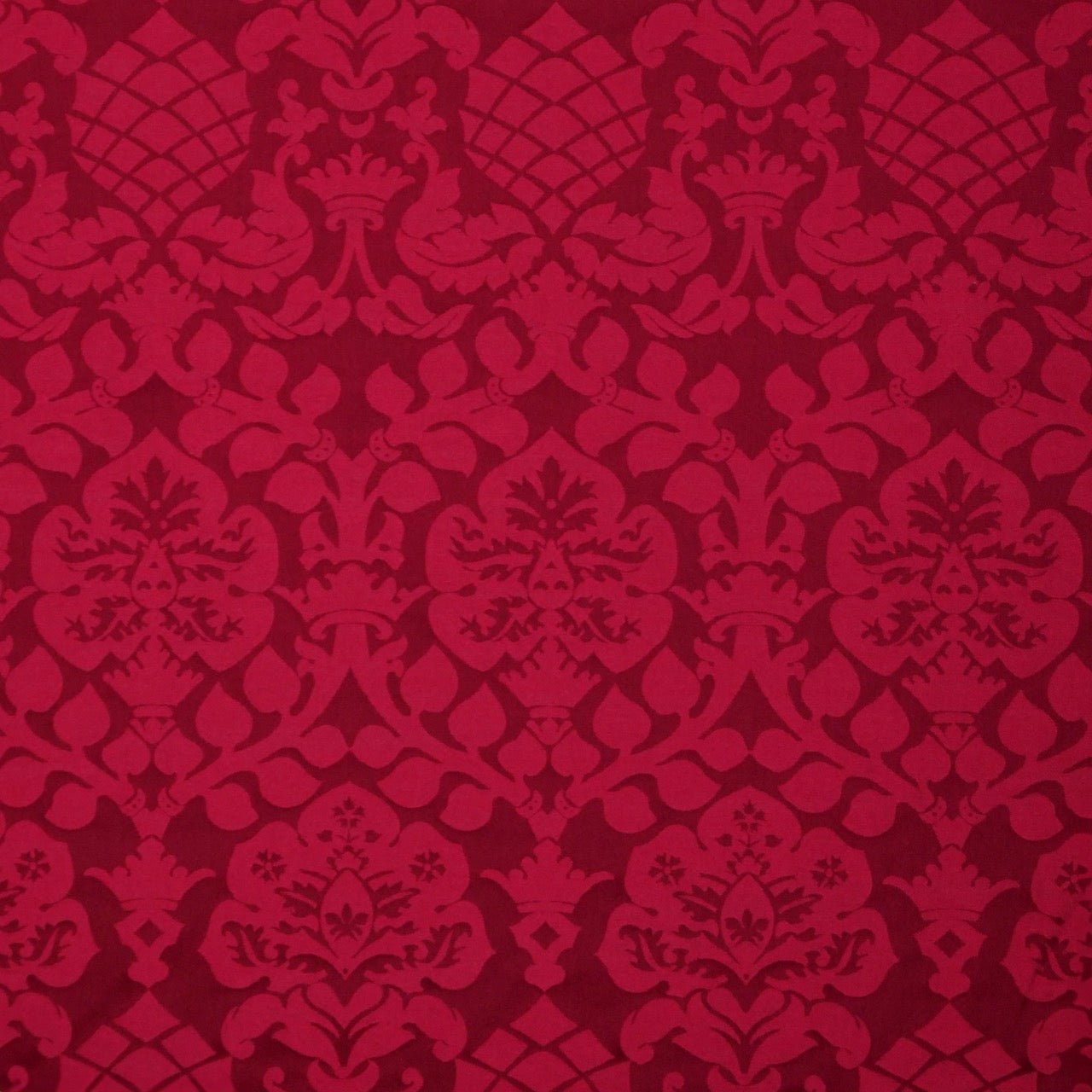 Davenport Damask - Bodley Red - Watts & Co.