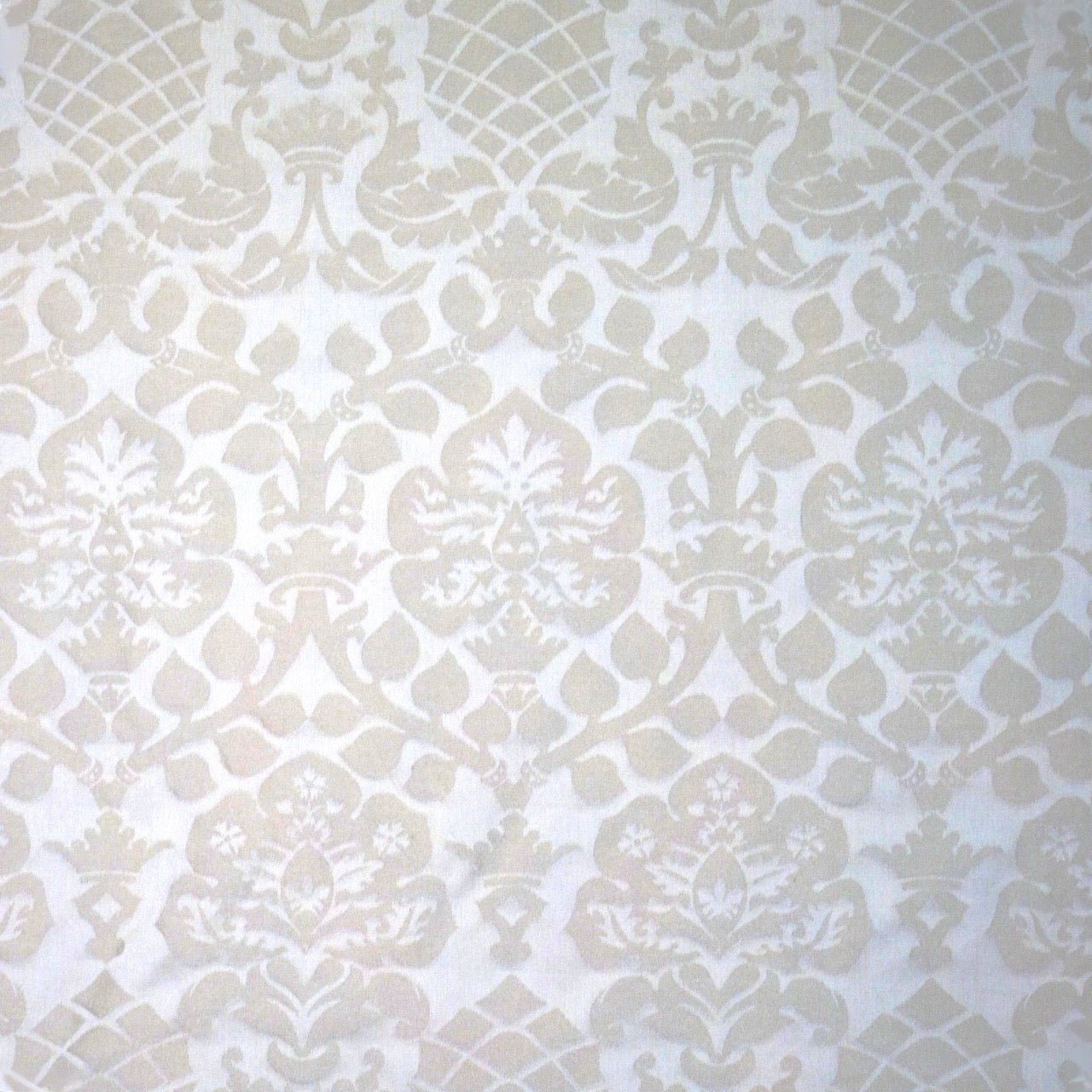 Davenport Damask - Cream - Watts & Co.