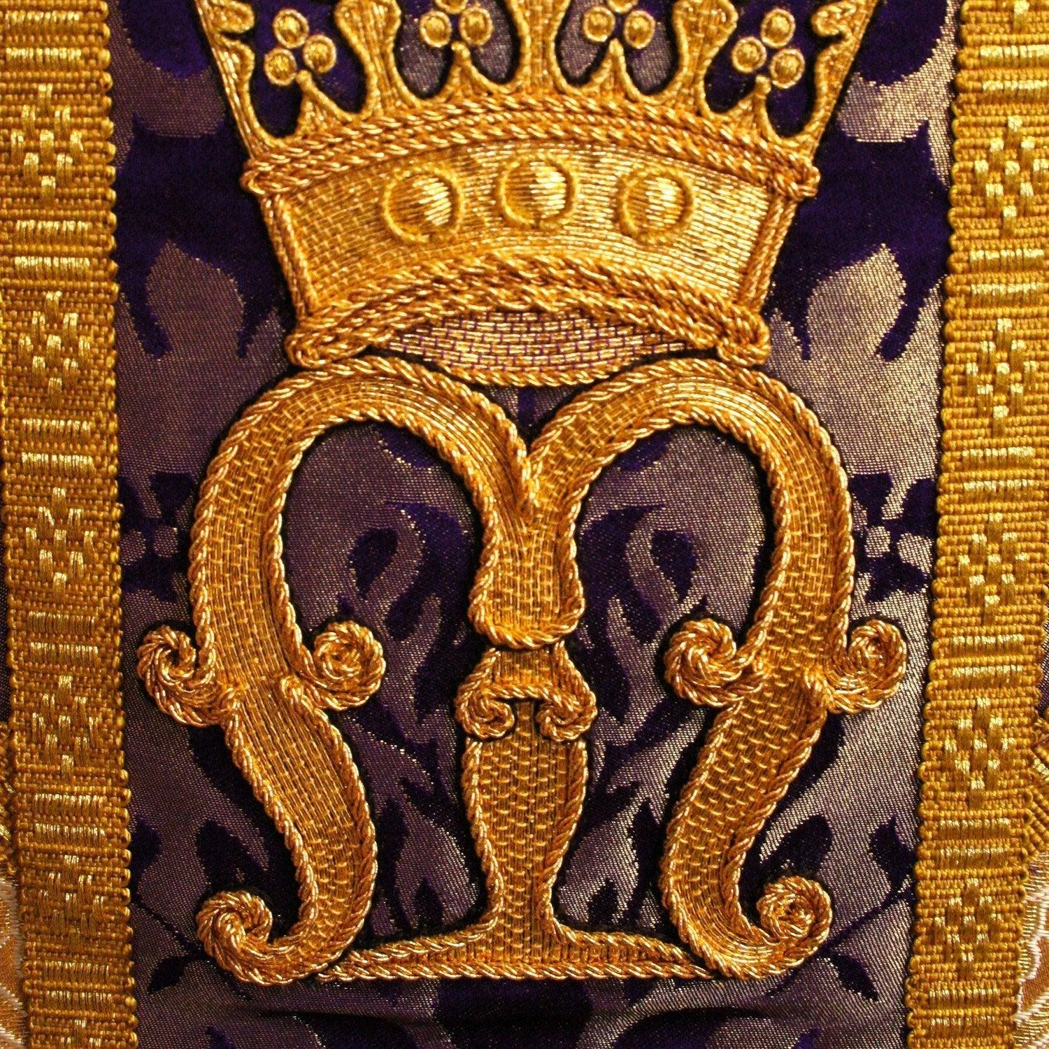 Embroidered Cathedral Cope in Perlé Crevelli - Watts & Co. (international)