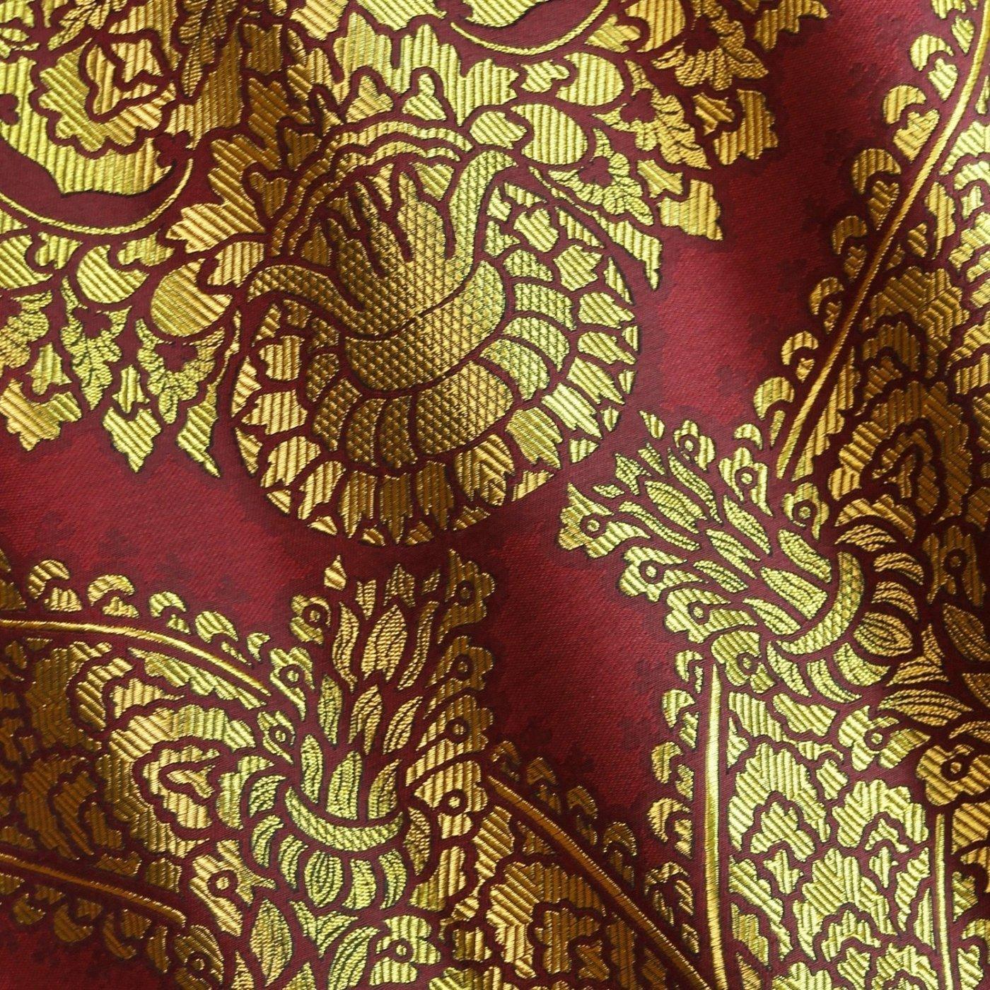 Embroidered Minster Cope in Red/Gold Memlinc with Red Velvet Orphreys - Watts & Co. (international)