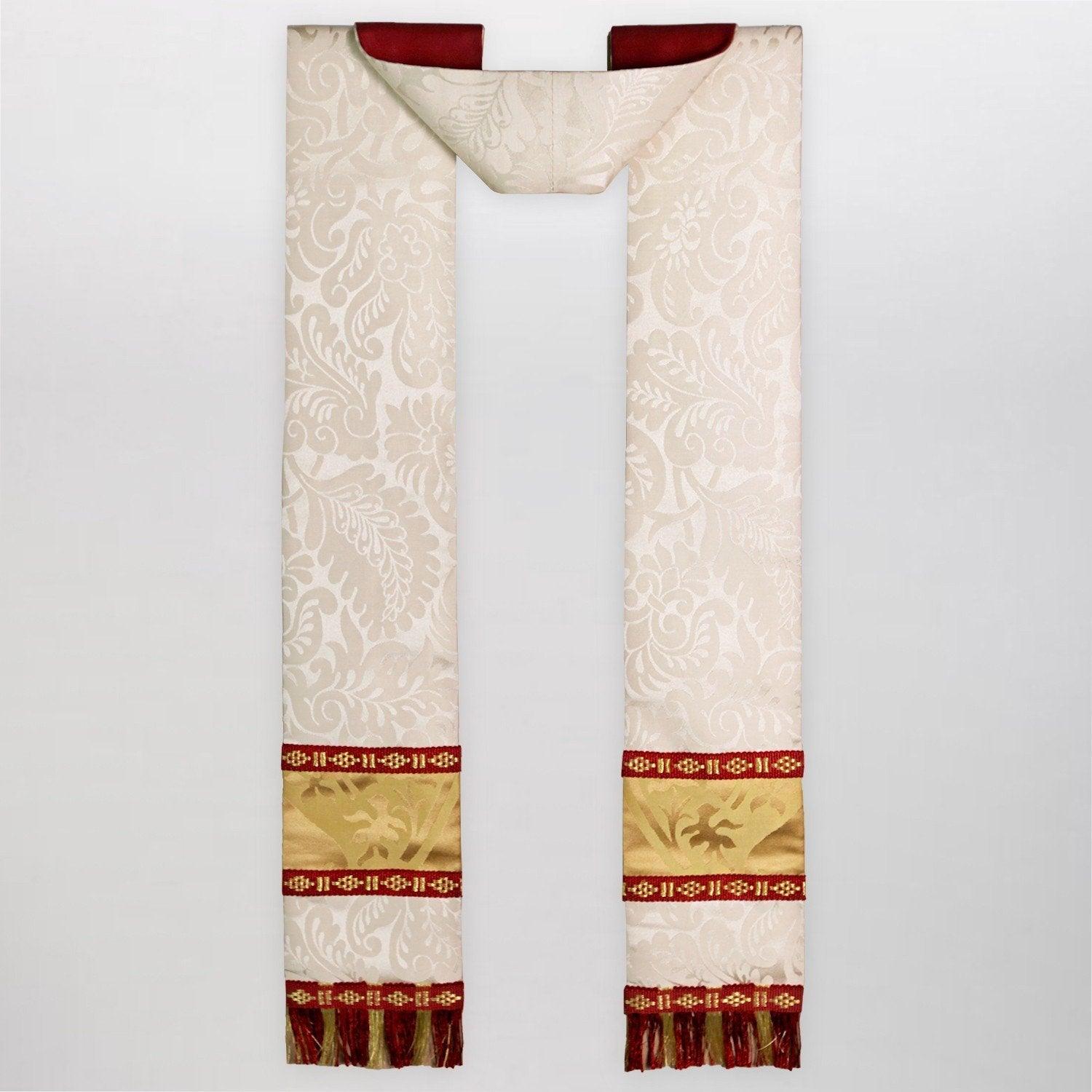 Full Gothic Chasuble in Cream Holbein - Watts & Co. (international)