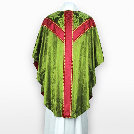 Full Gothic Chasuble in Green Gothic - Watts & Co. (international)