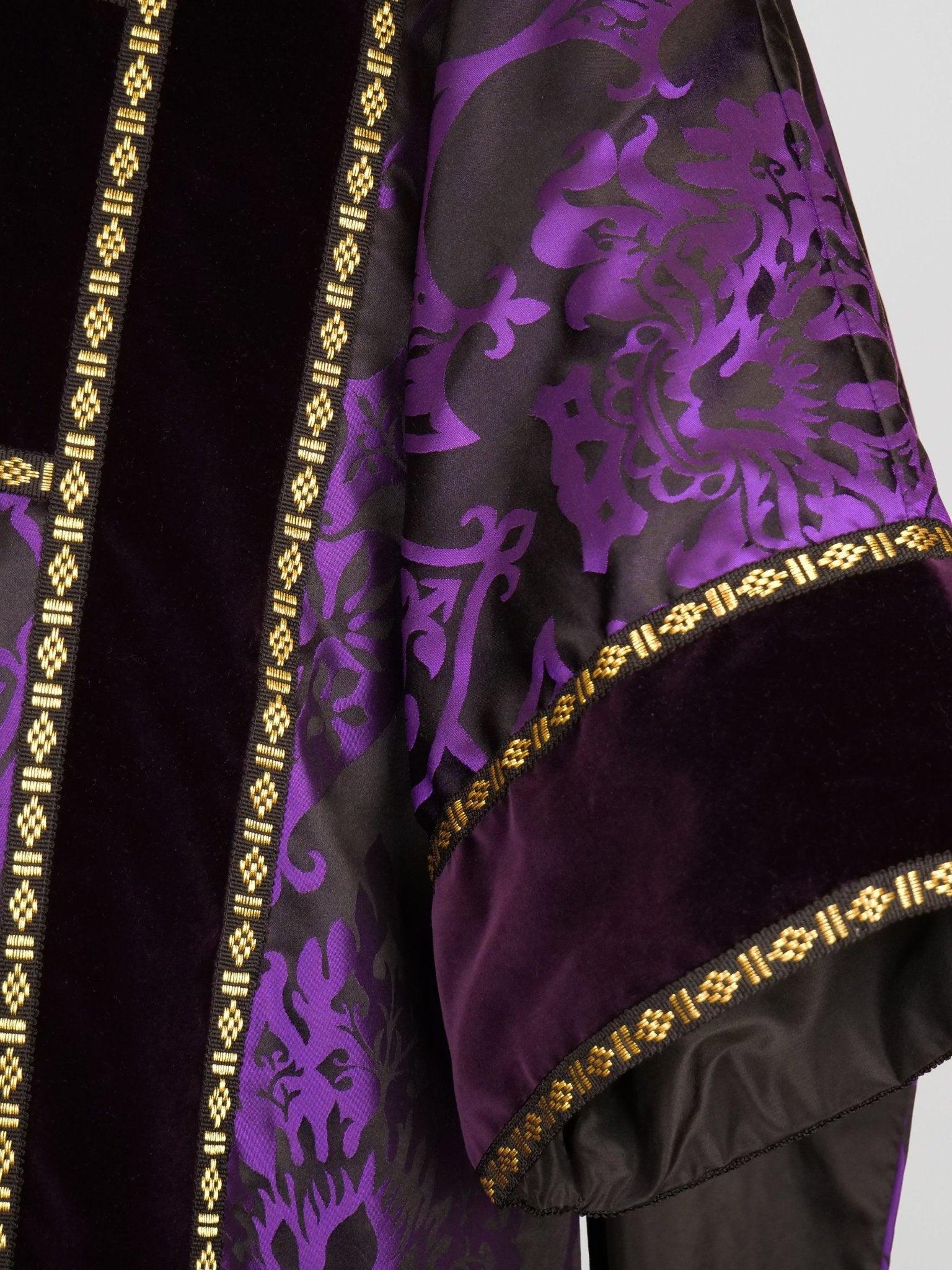 Full Gothic High Mass Set in Black/Purple 'Gothic' - Watts & Co.