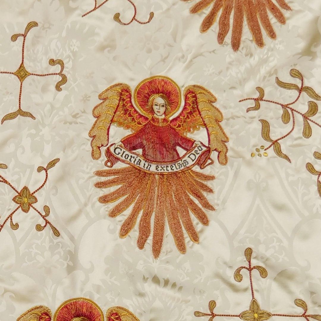 Full Gothic style Angel Chasuble & Stole - Watts & Co.