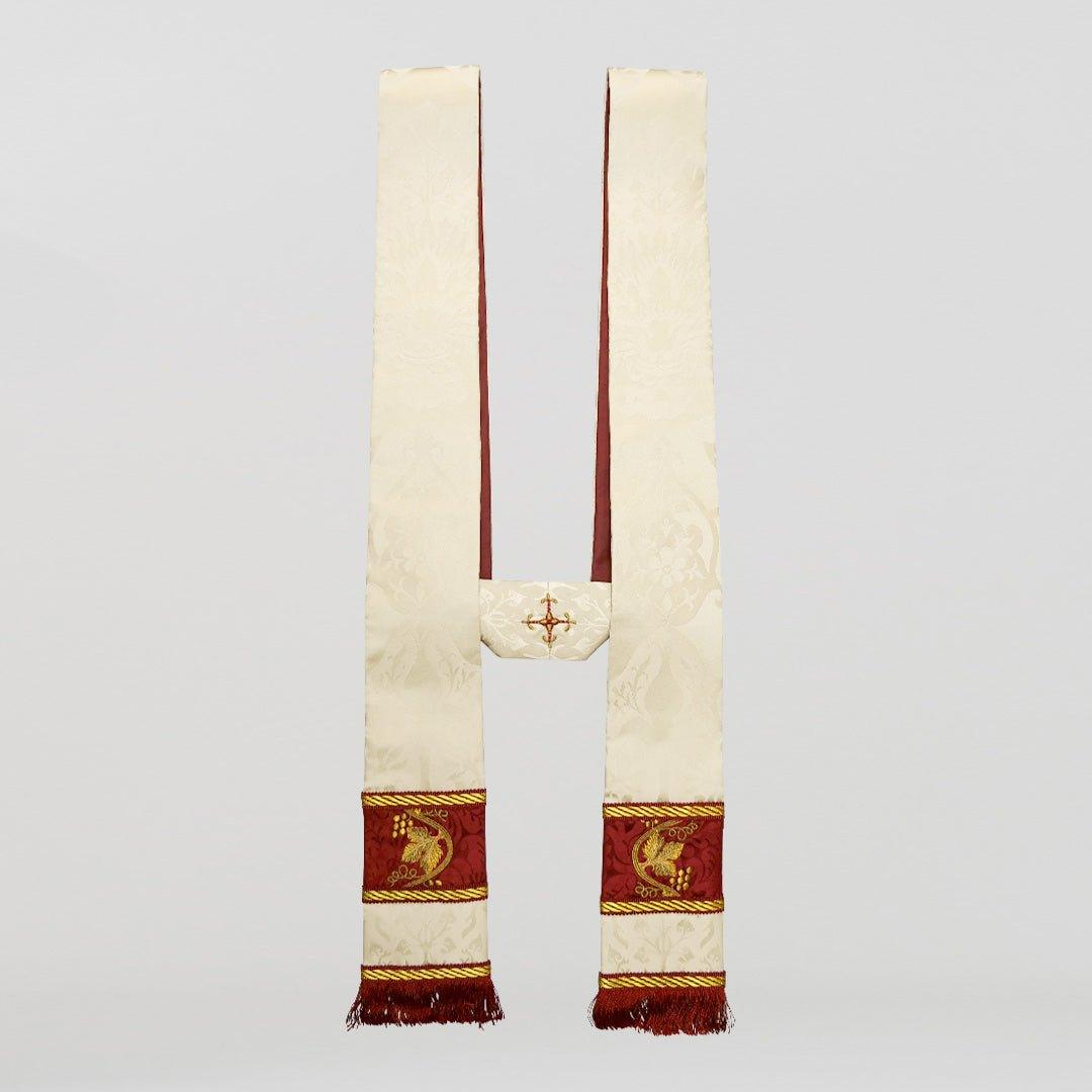 Full Gothic style Angel Chasuble & Stole - Watts & Co.