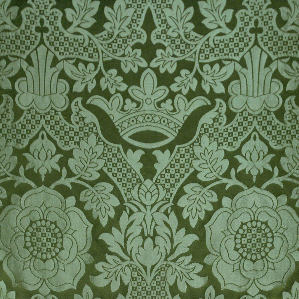 Gothic Dalmatic in Green St Margaret with Blue/Gold Fairford Orphreys - Watts & Co. (international)