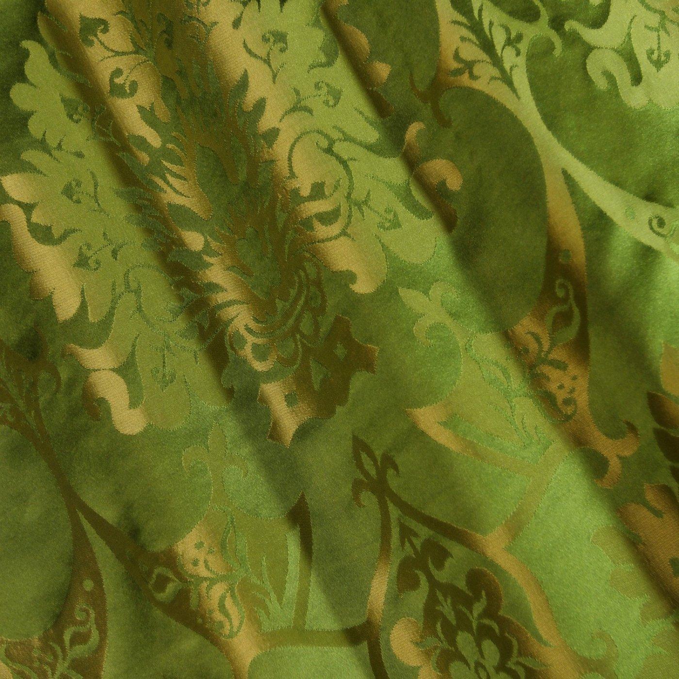 Gothic High Mass Set - Green/Gold Gothic silk damask - Watts & Co. (international)