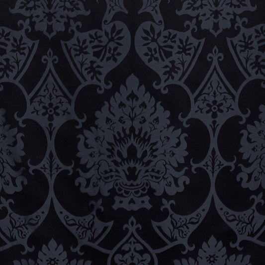 Gothic Silk Damask - Black - Watts & Co. (international)