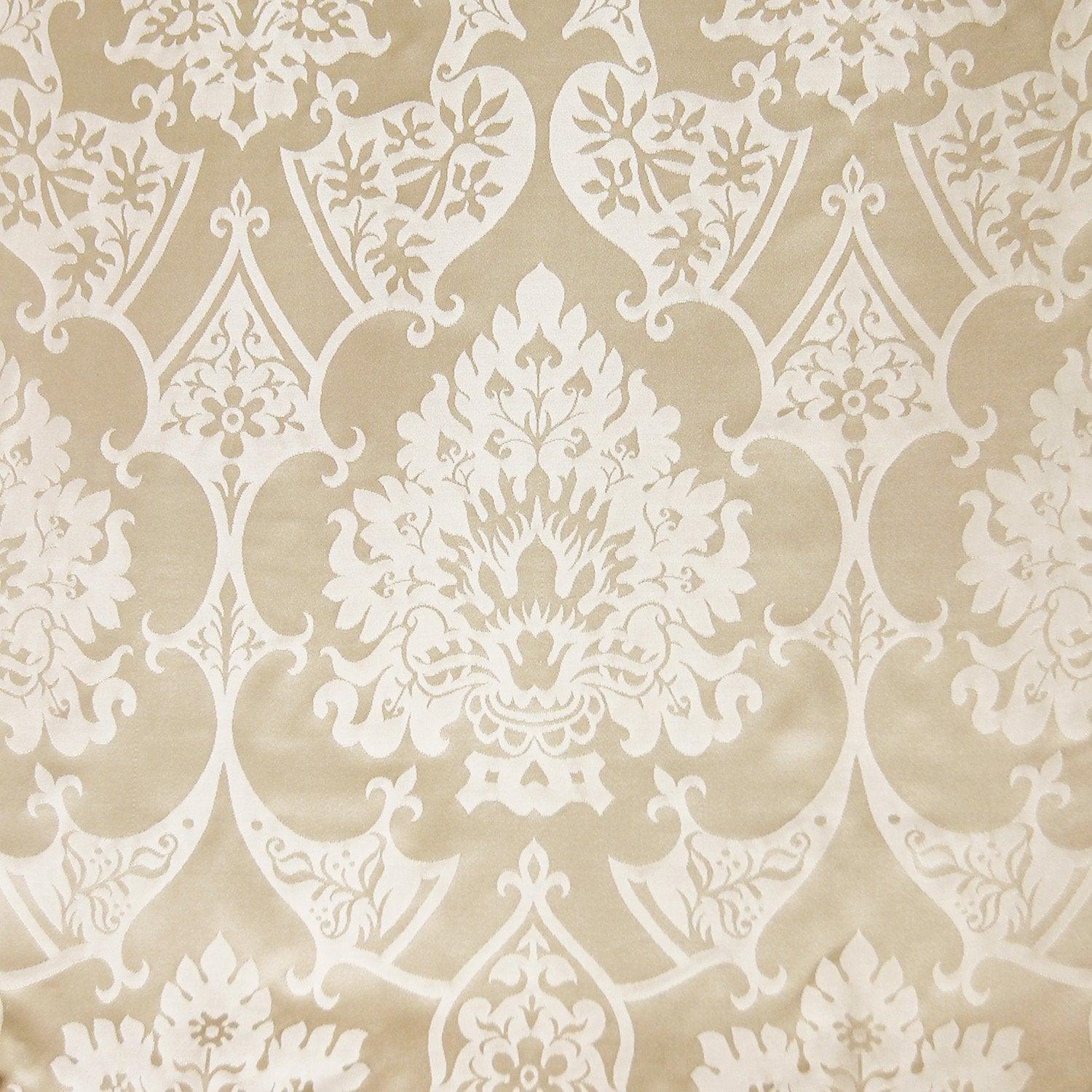Gothic Silk Damask - Cream - Watts & Co. (international)