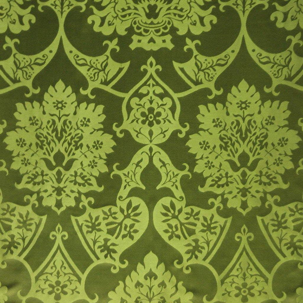 Gothic Silk Damask - Green - Watts & Co. (international)