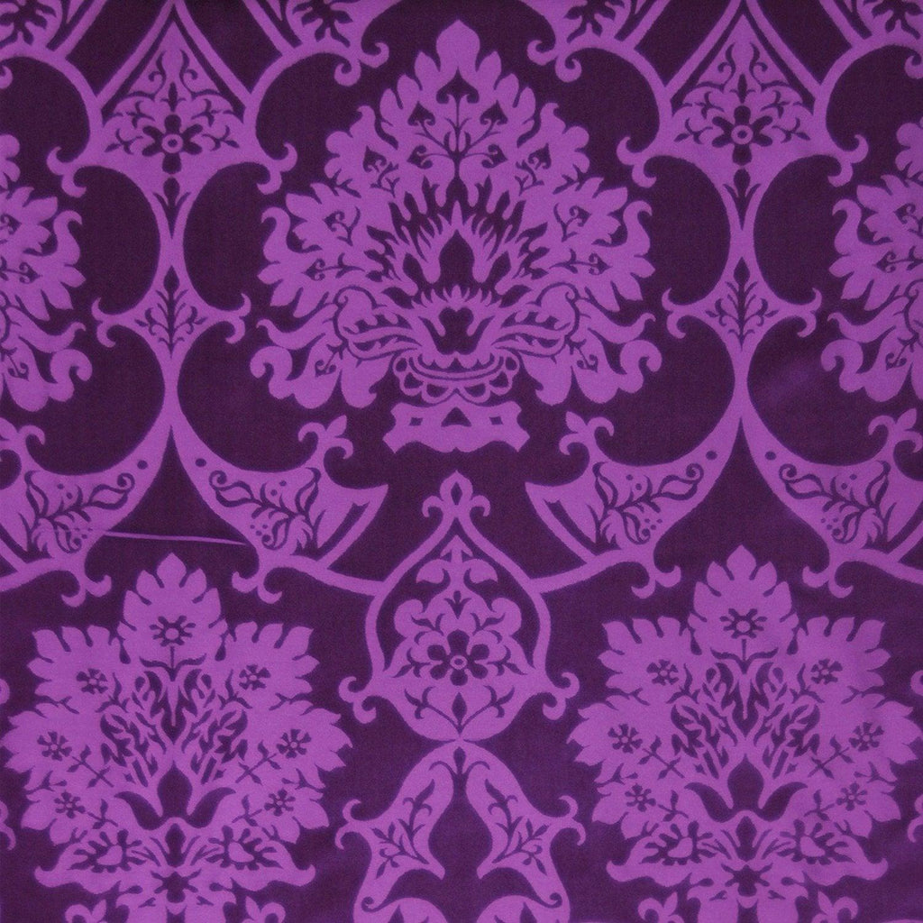 Gothic Silk Damask - Royal Purple - Watts & Co. (international)