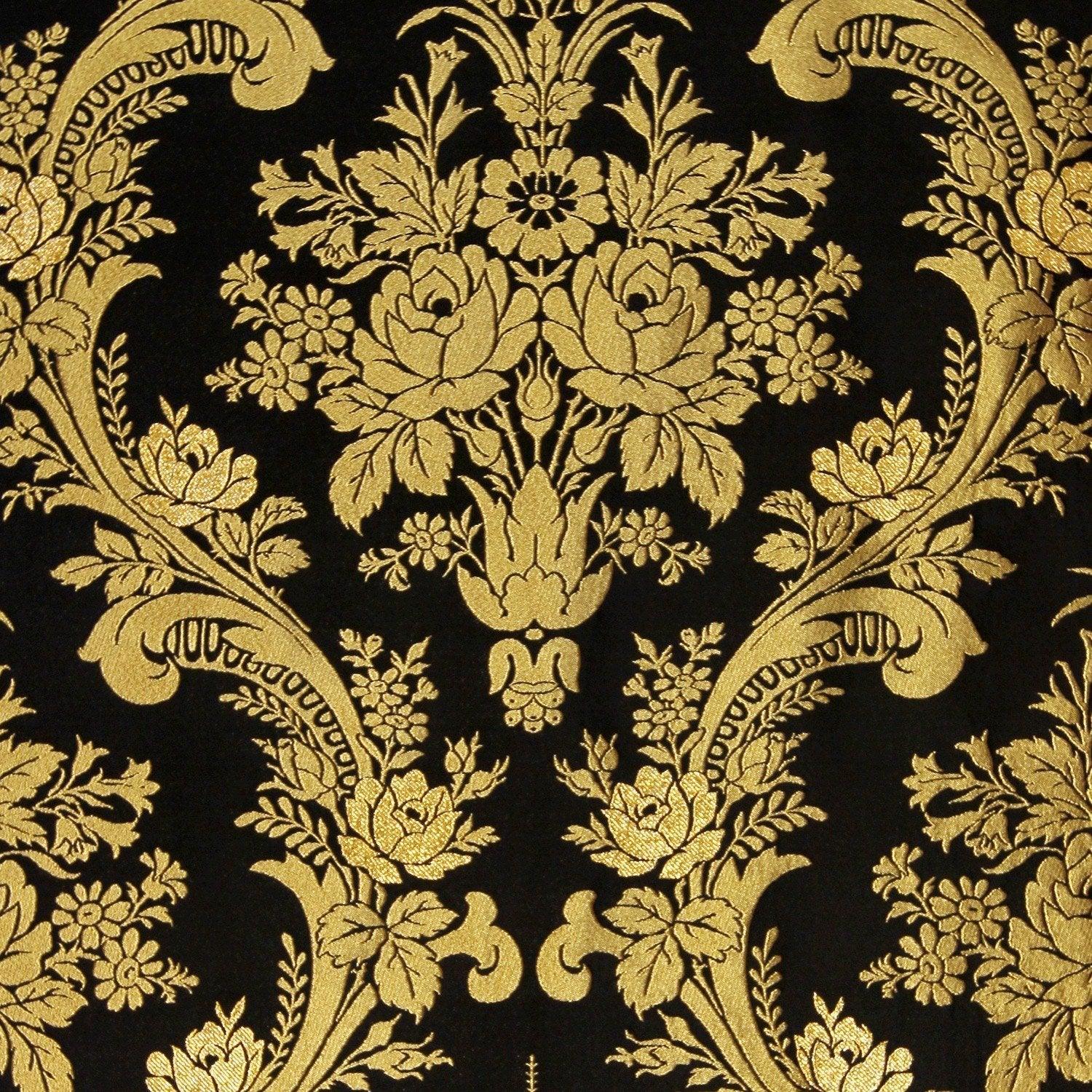 Goya Damask - Black - Watts & Co. (international)