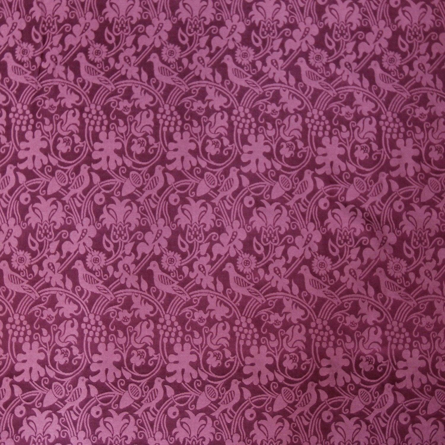 Hilliard Silk Damask - Comper Purple - Watts & Co. (international)