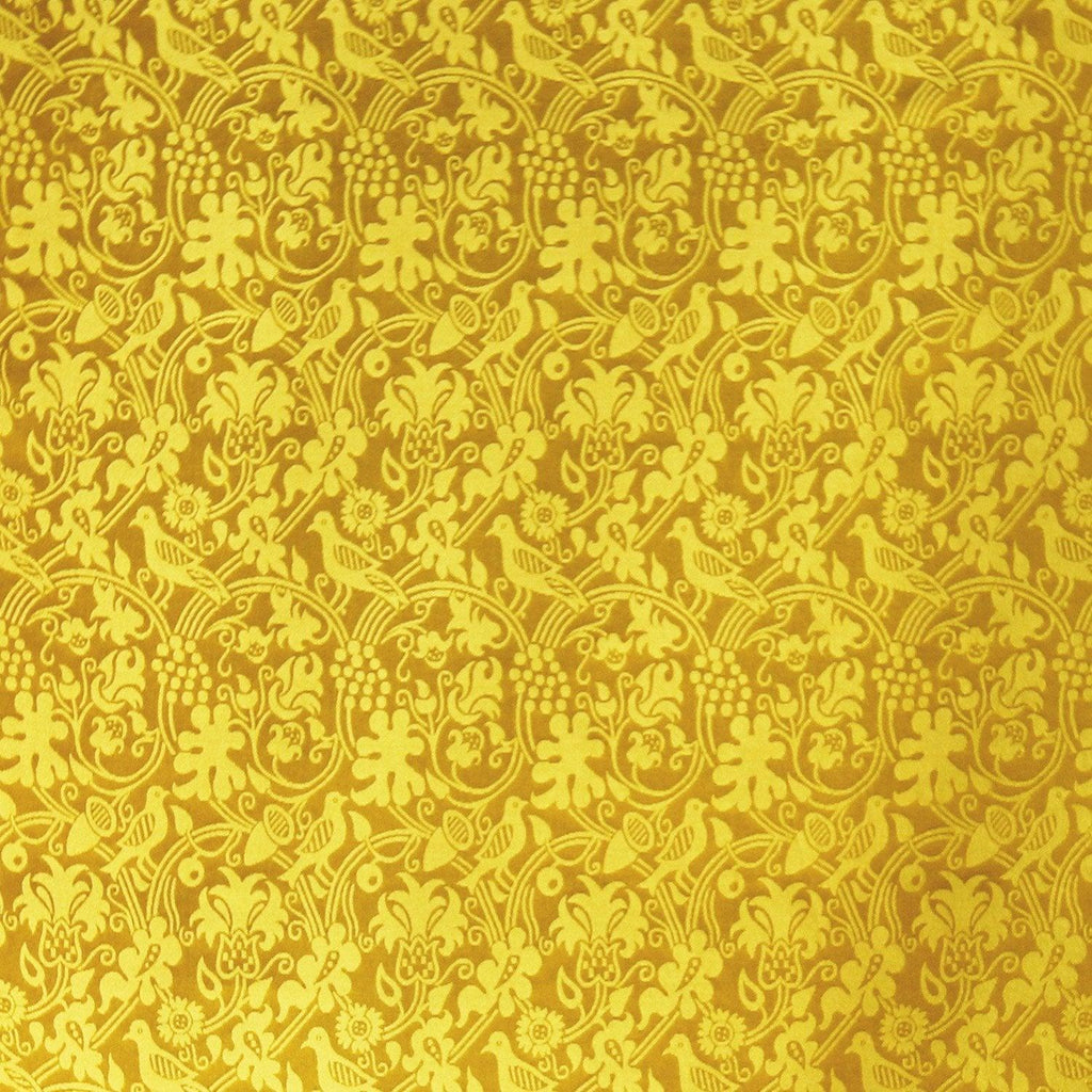 Hilliard Silk Damask - Imperial Yellow - Watts & Co. (international)