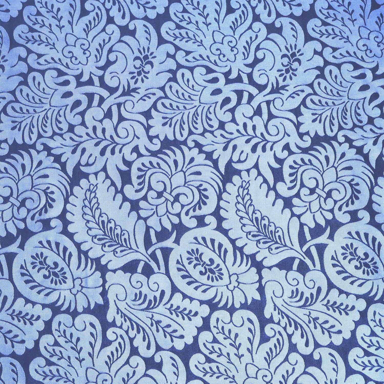 Holbein Silk Damask - Bellini Blue - Watts & Co.