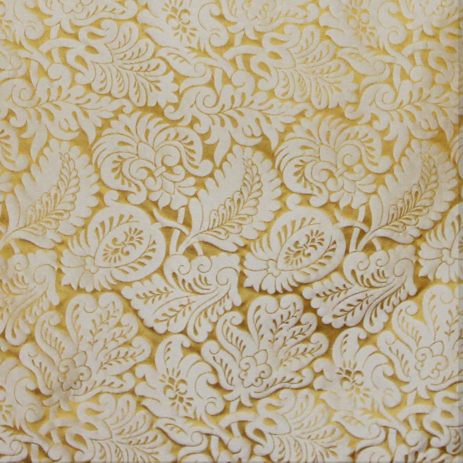 Holbein Silk Damask - Cream & Gold - Watts & Co. (international)