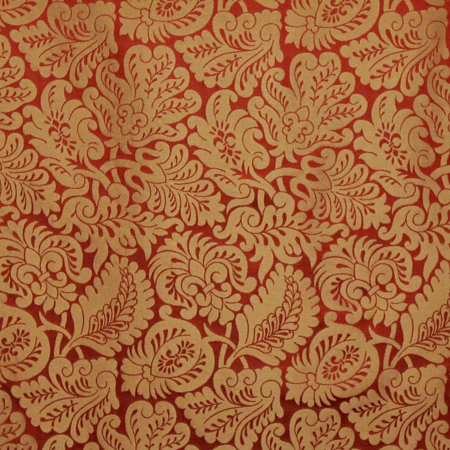 Holbein Silk Damask - Sarum Red & Gold - Watts & Co. (international)