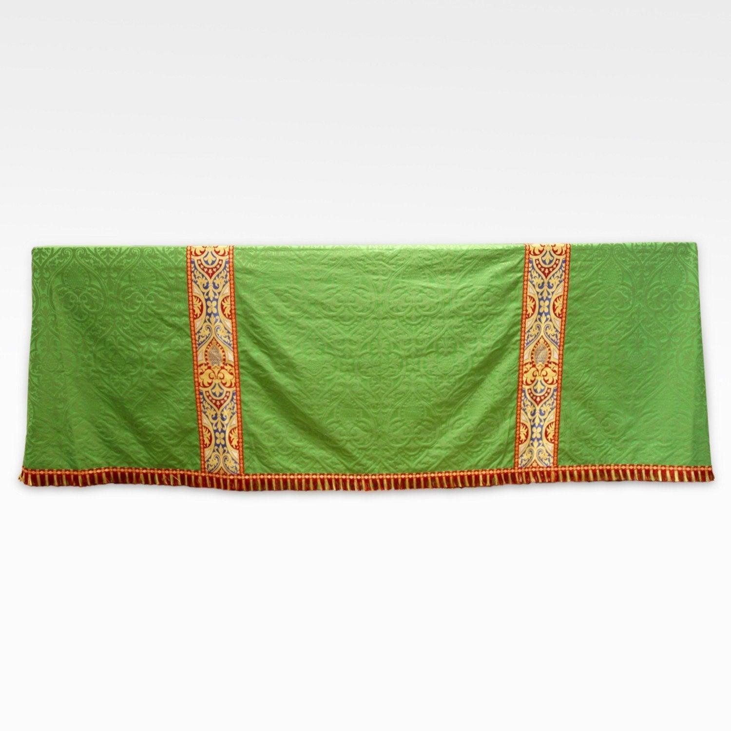 Laudian Style Altar Pall in Green Alton - Watts & Co. (international)