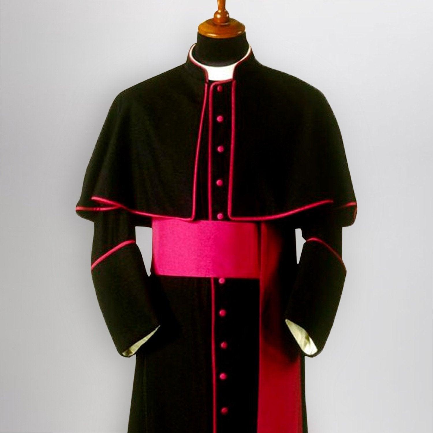 Made to Measure Soutane with Roman Purple trim - Watts & Co. (international)