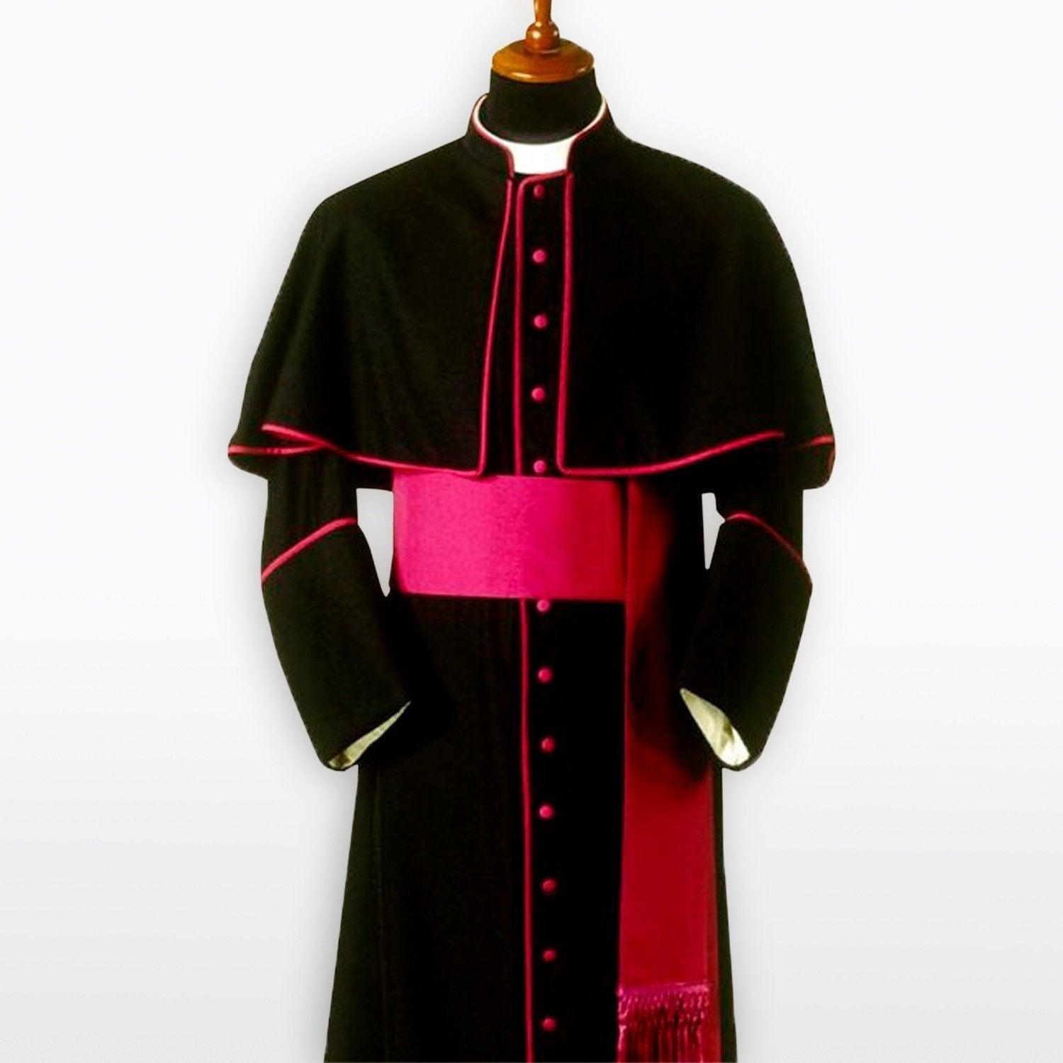 Made to Measure Soutane with Roman Purple trim - Watts & Co. (international)