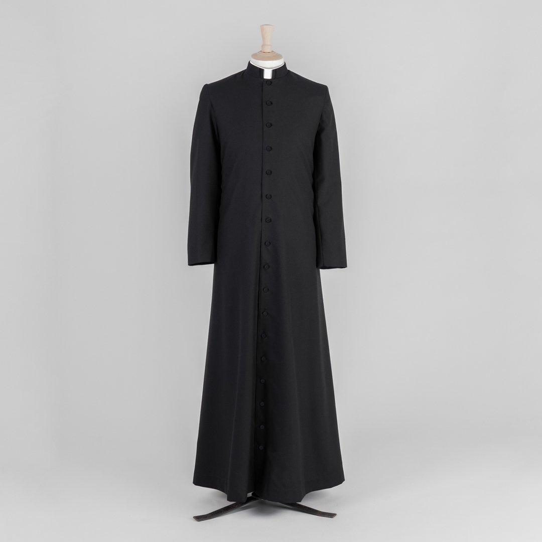 Men's Bespoke Single Breasted Minister Cassock - Watts & Co.