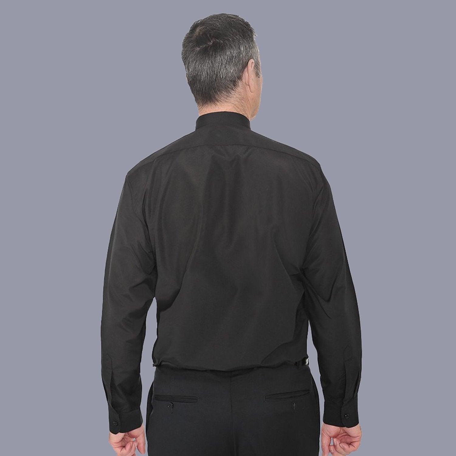 Men's Long Sleeved Tunnel Collar Clergy Shirt - Watts & Co. (international)
