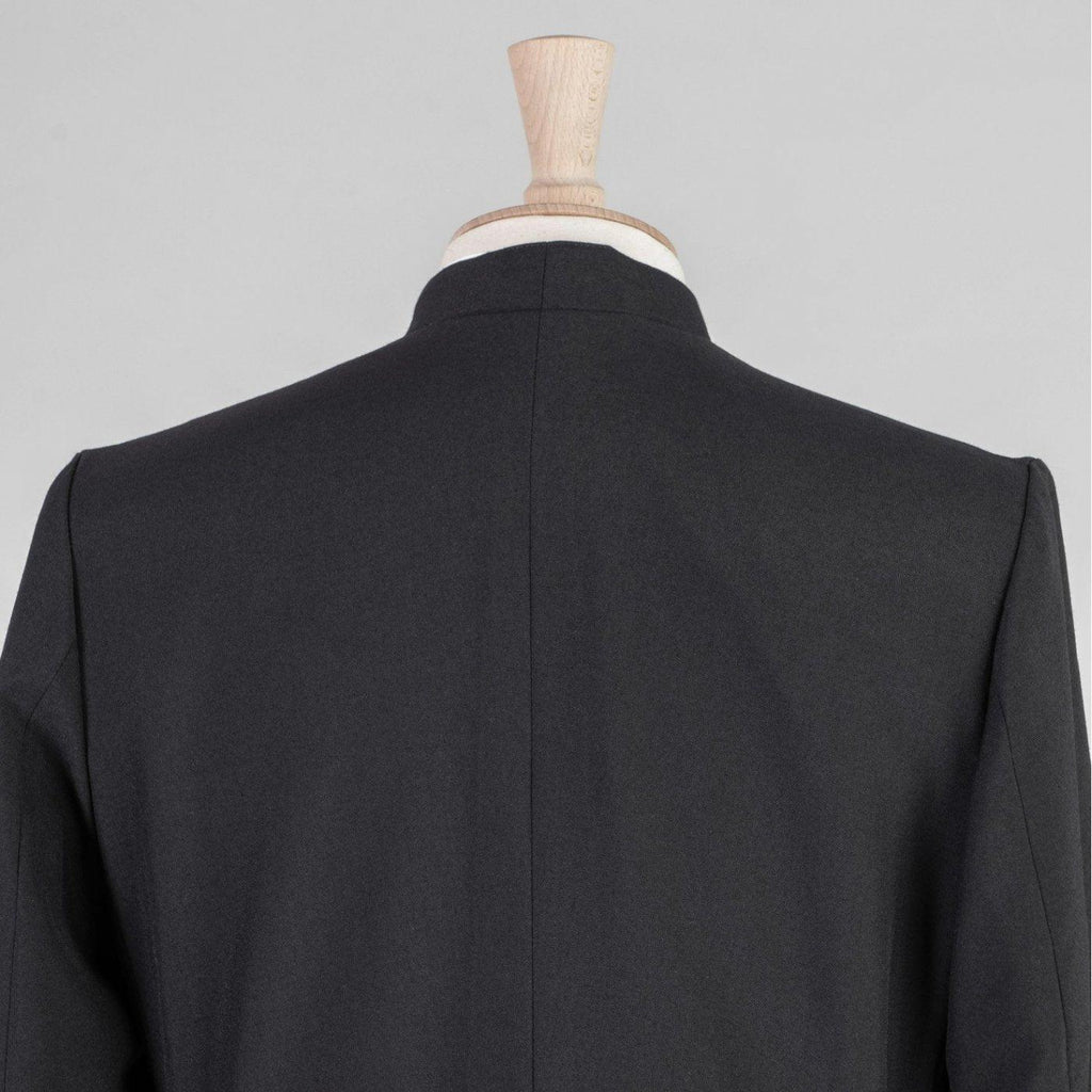 Men's Semi-Bespoke Black Single Breasted Cassock - Watts & Co.