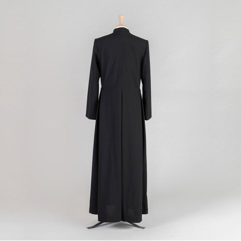 Men's Semi-Bespoke Black Single Breasted Cassock - Watts & Co.