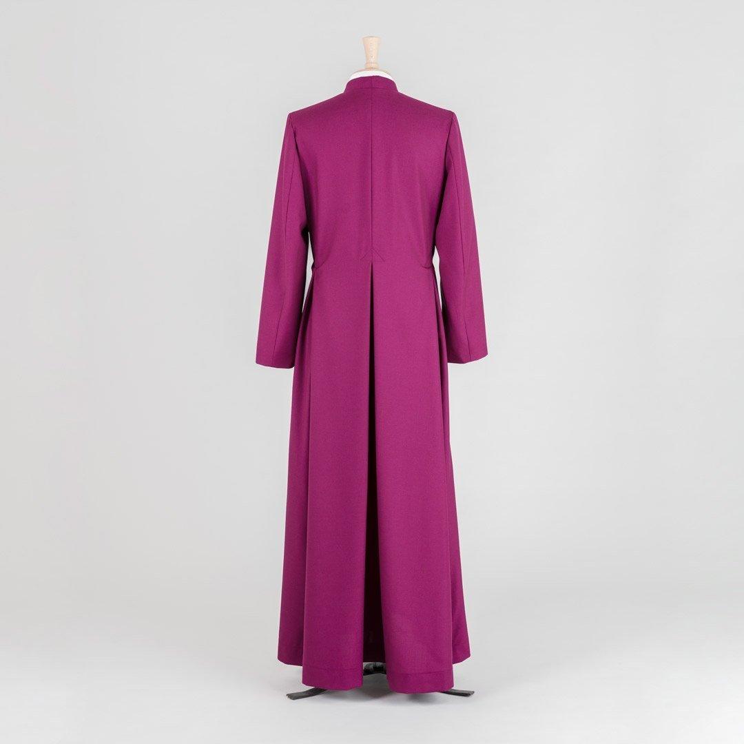 Men's Semi-Bespoke Roman Purple Double Breasted Cassock - Watts & Co.
