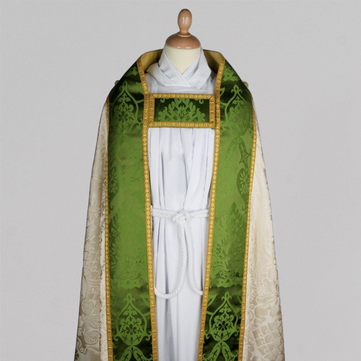 Minster Cope in Cream Comper Cathedral - Watts & Co.