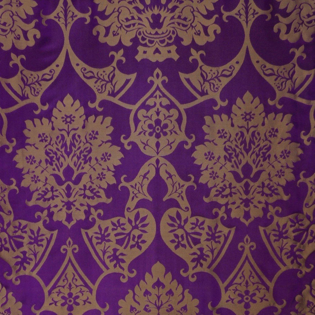 Minster Cope in Royal Purple Gothic with Royal Purple/Gold Gothic Orphreys - Watts & Co. (international)