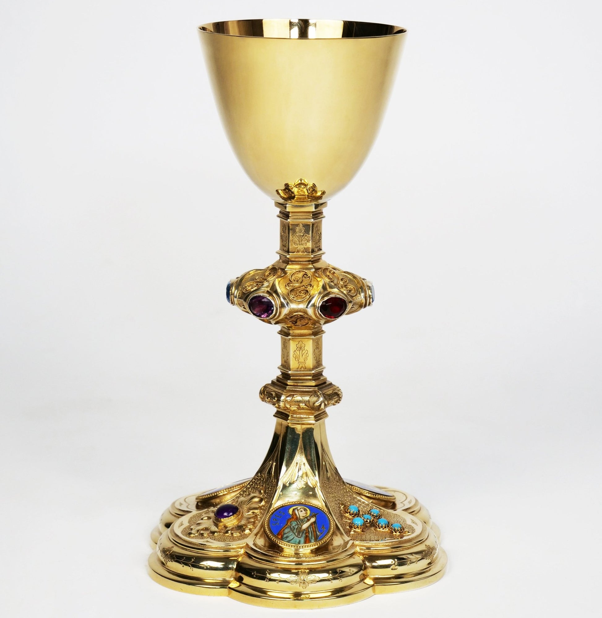 Neo-Gothic Style Antique Chalice - Watts & Co.