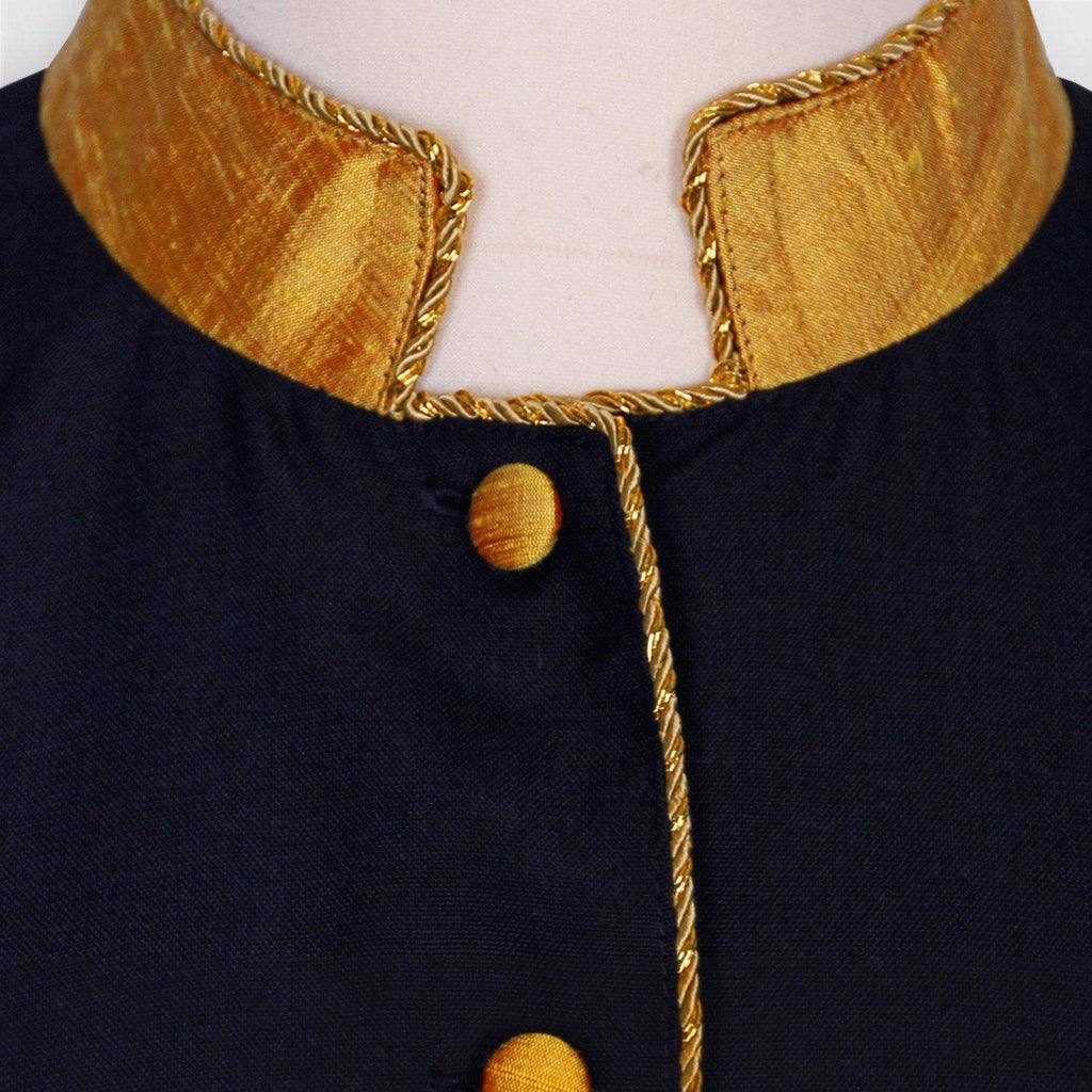 Pastor's Cassock with Gold Cuffs and Trim - Watts & Co. (international)
