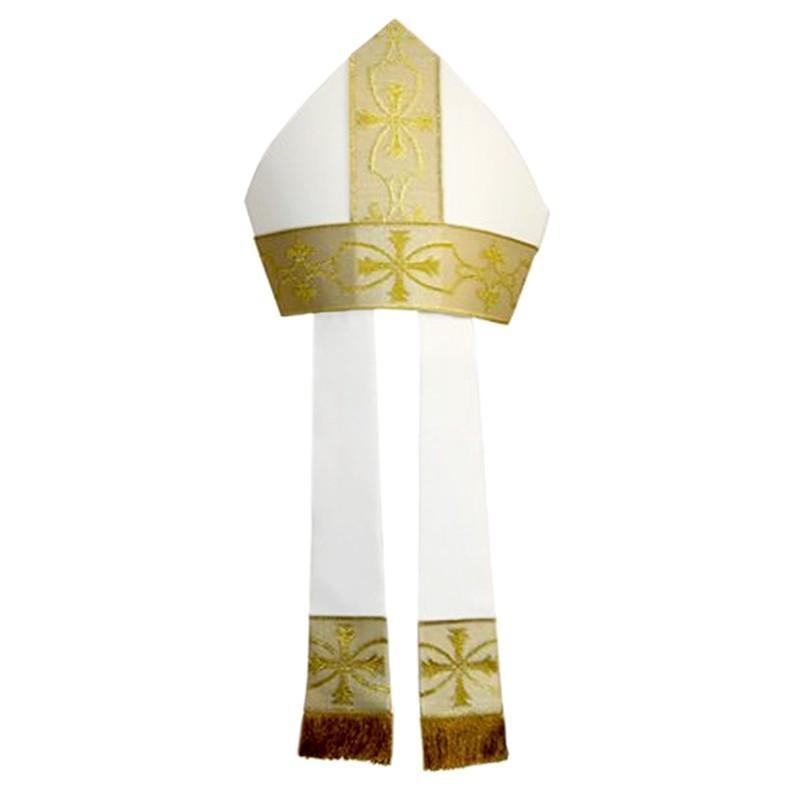 Plain Mitre with contrasting orphreys - Watts & Co. (international)