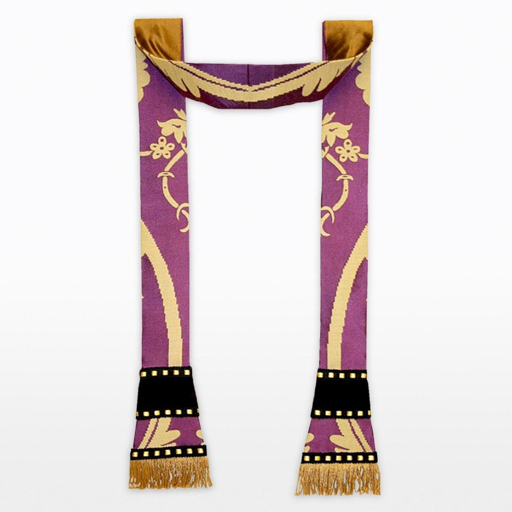 Purple Gainford Stole - Sarum Style - Watts & Co. (international)