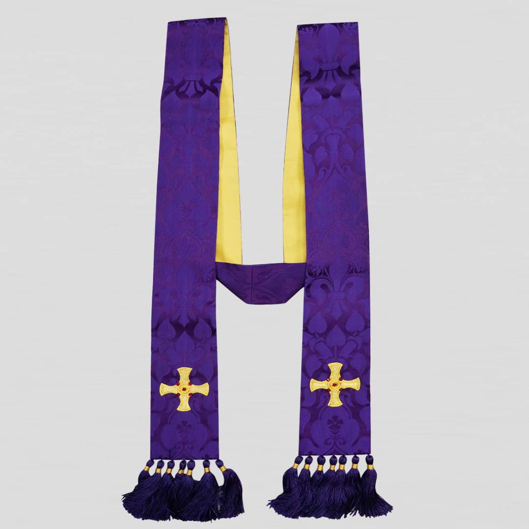 Purple Winchester Stole - Watts & Co.