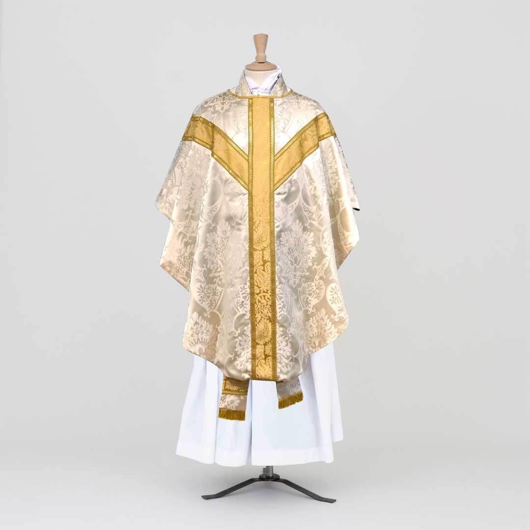 Reversible silk chasuble & stole - Watts & Co. (international)