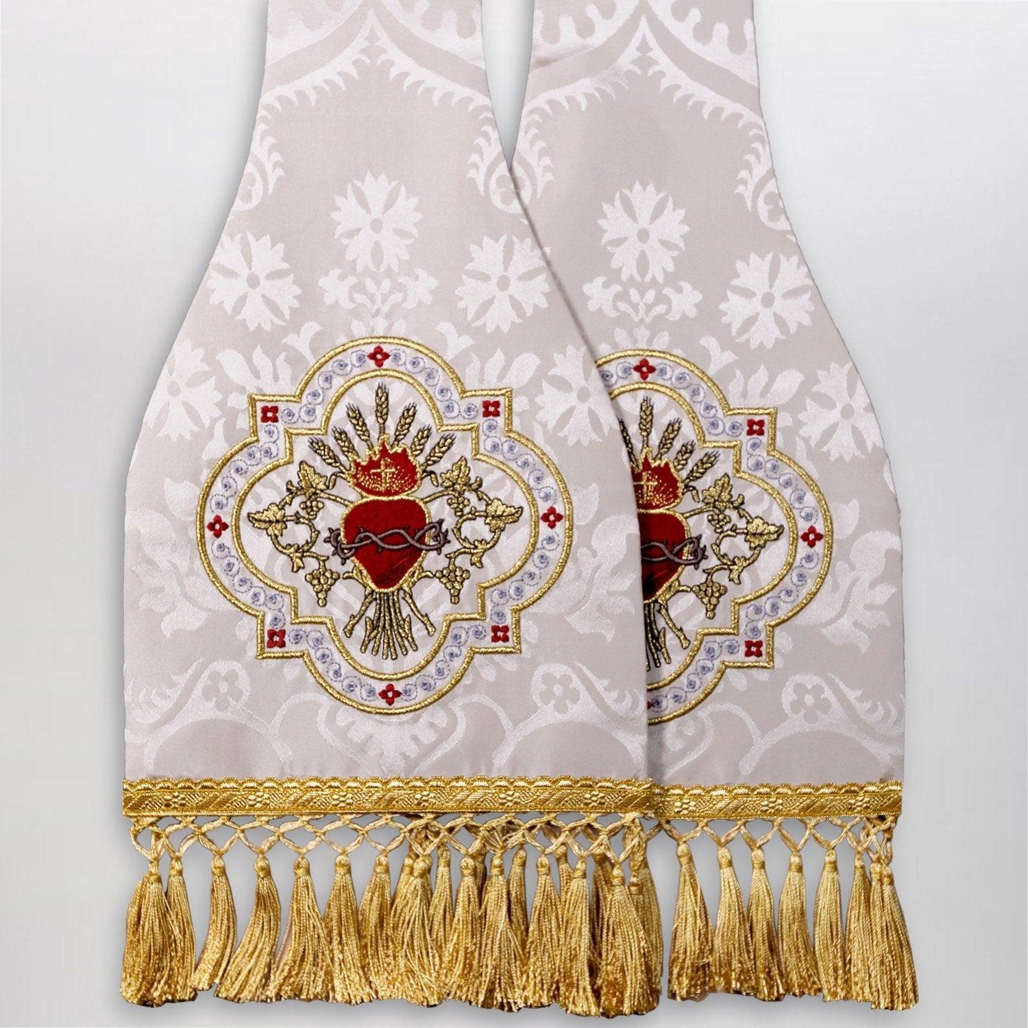 Roman style Stole in Cream Comper Cathedral - Watts & Co. (international)