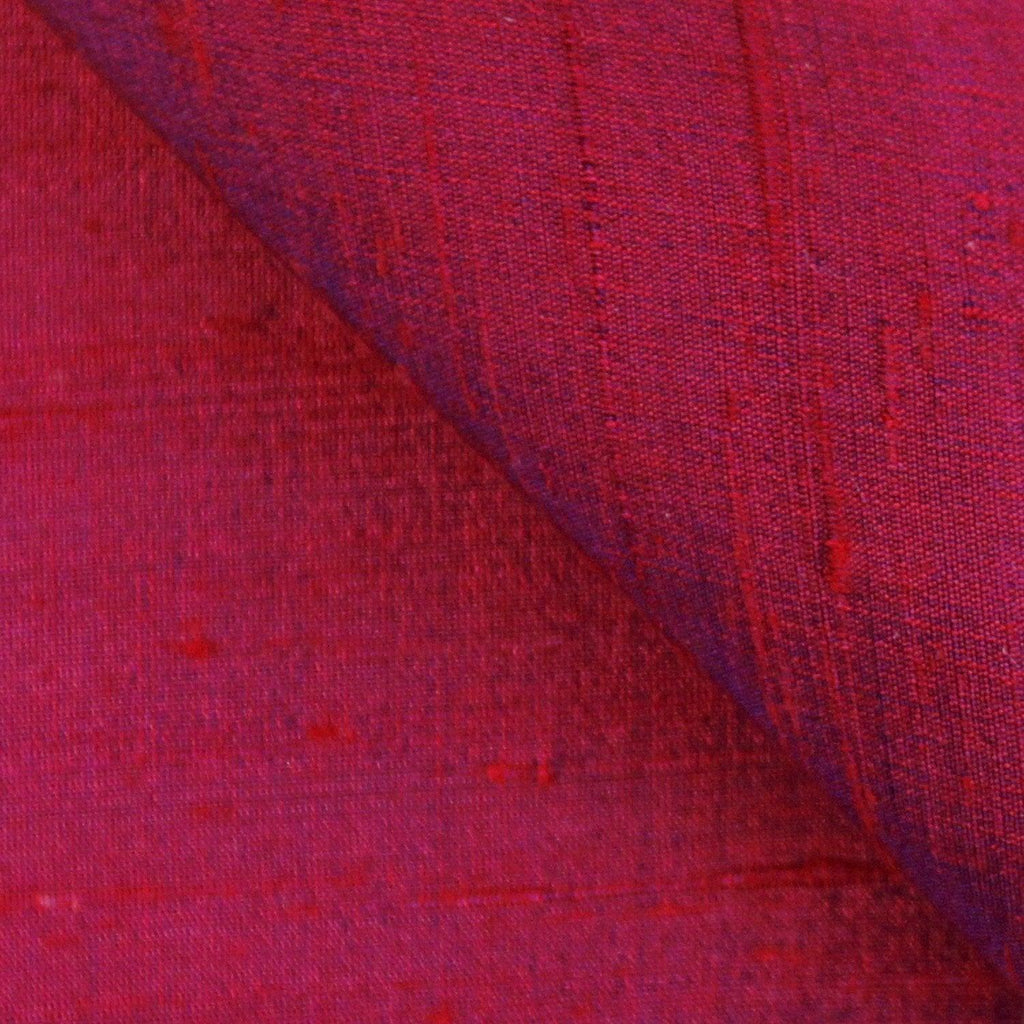 Romanesque Stole in Magenta Dupion Silk - Watts & Co. (international)