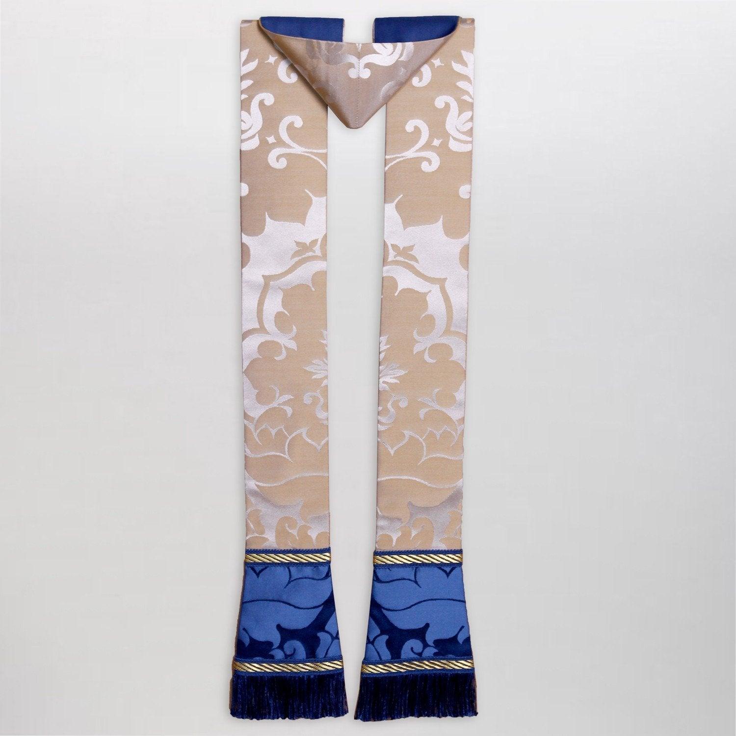 Semi-Gothic Chasuble in Oyster Bellini - Watts & Co. (international)