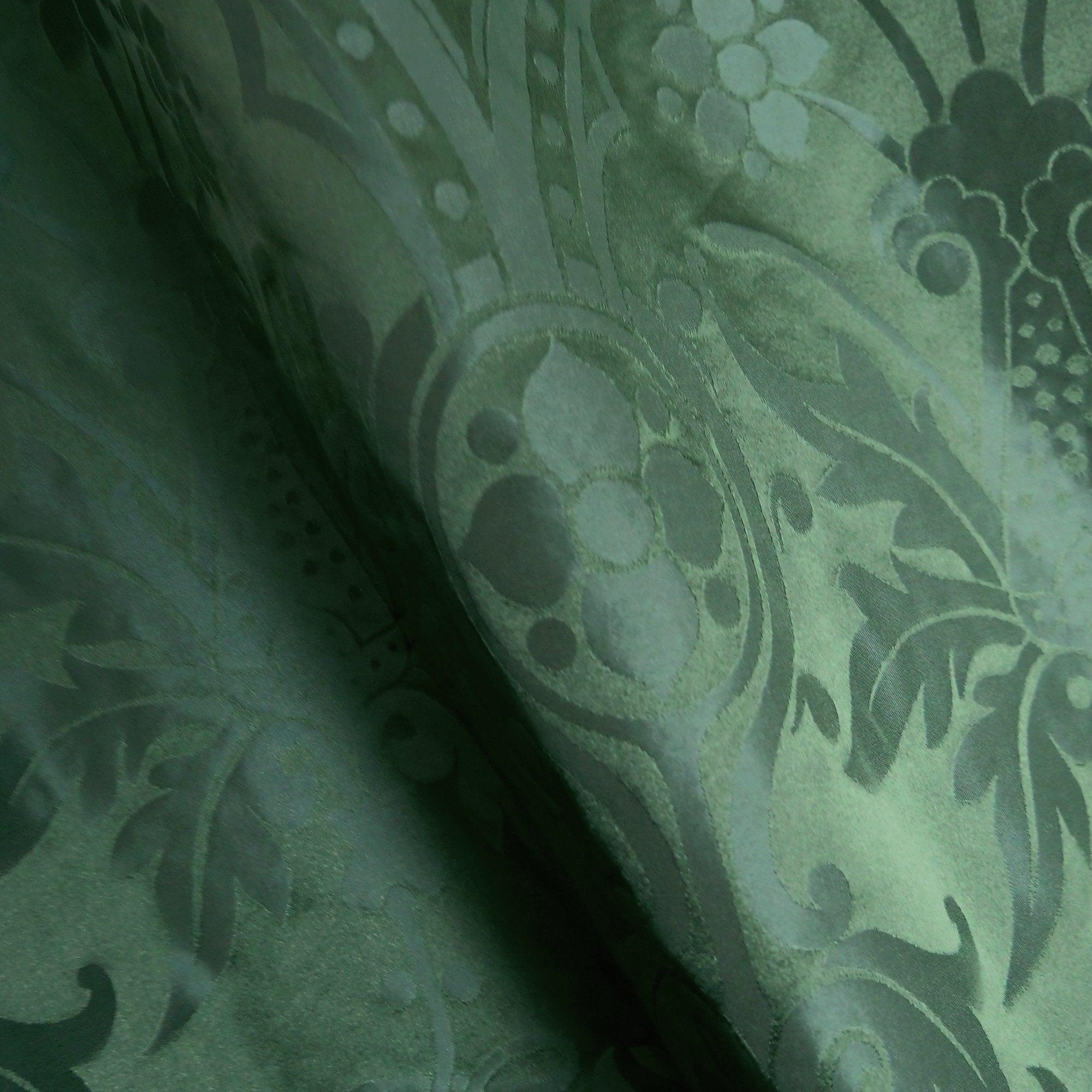 Shrewsbury Silk Damask - Bellini Green - Watts & Co.
