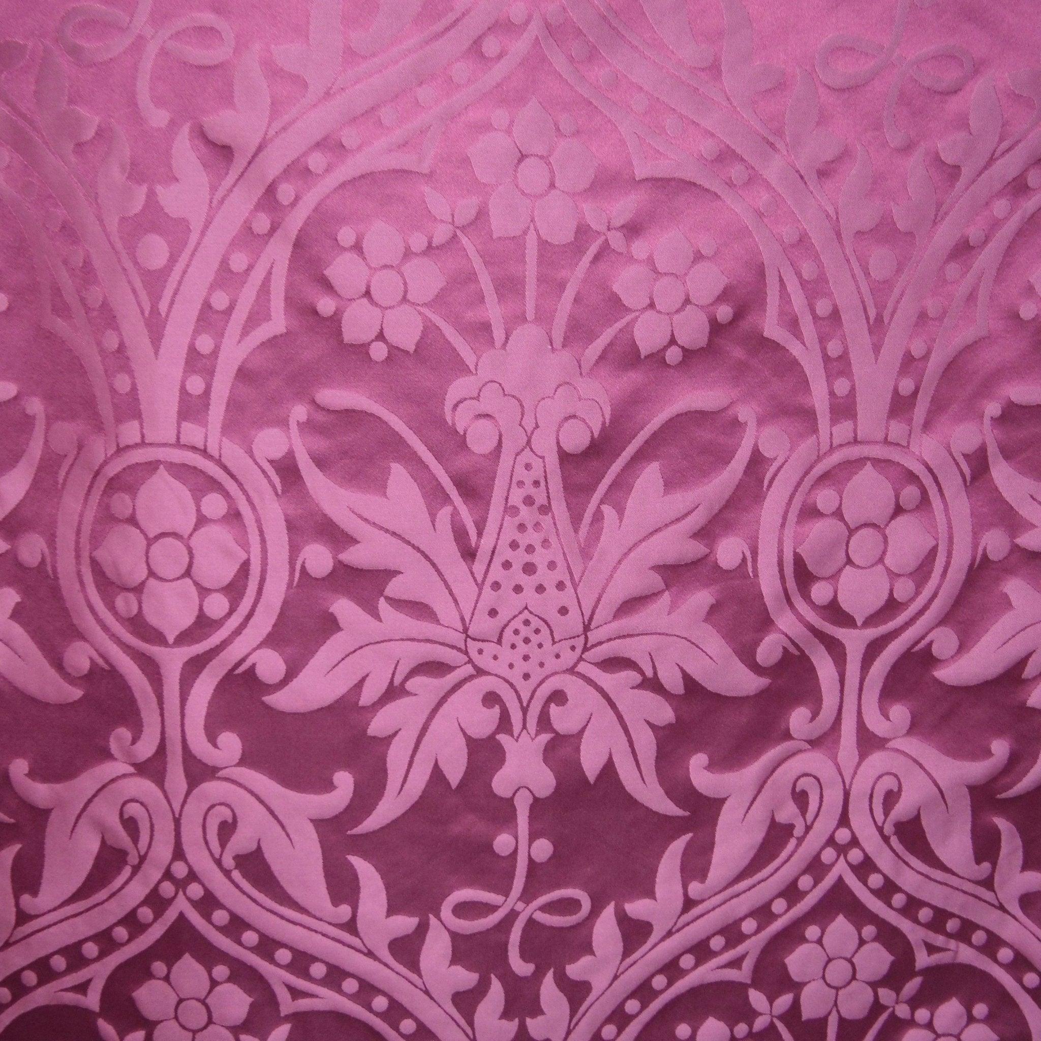 Shrewsbury Silk Damask - Comper Purple - Watts & Co.
