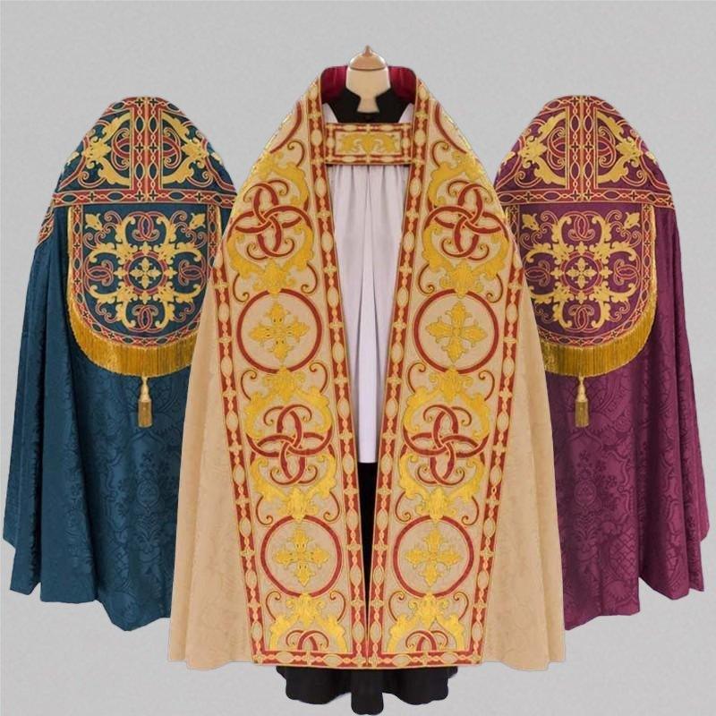 Spanish Style Cope (Blue, White and Purple) - Watts & Co.