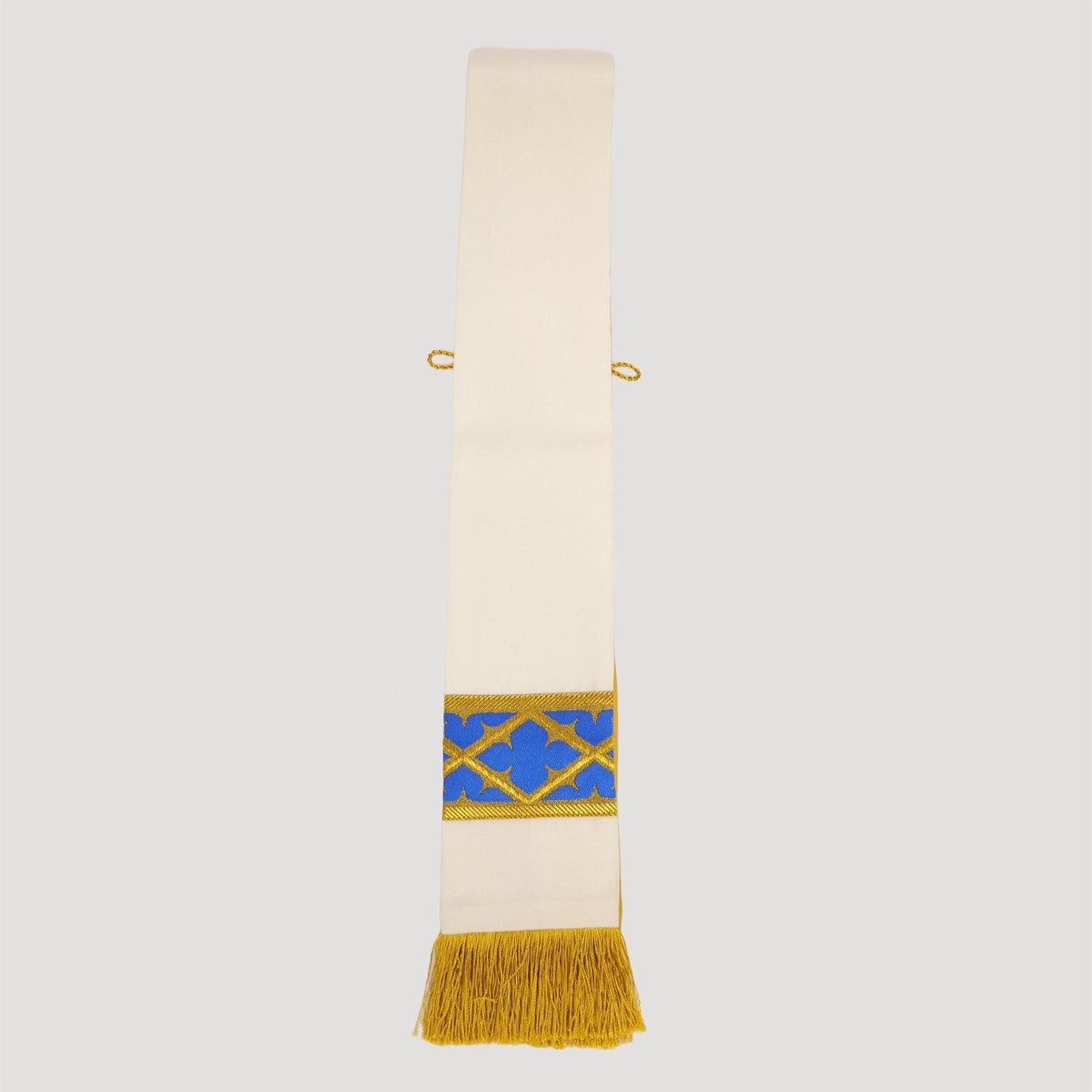 Maniple Insignia St Francis Maniple in Barathea Wool with 'Gothic Trellis' Orphreys ...